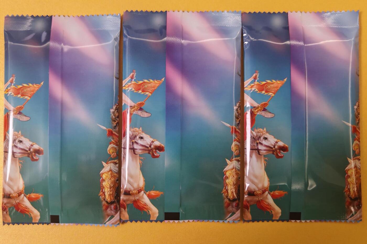 趣卡卡拍No.23期（无佣金免手续费，分享成交有奖） 【盲包*3包】大卡道-道义水浒 盲包 四工艺各6张共24张