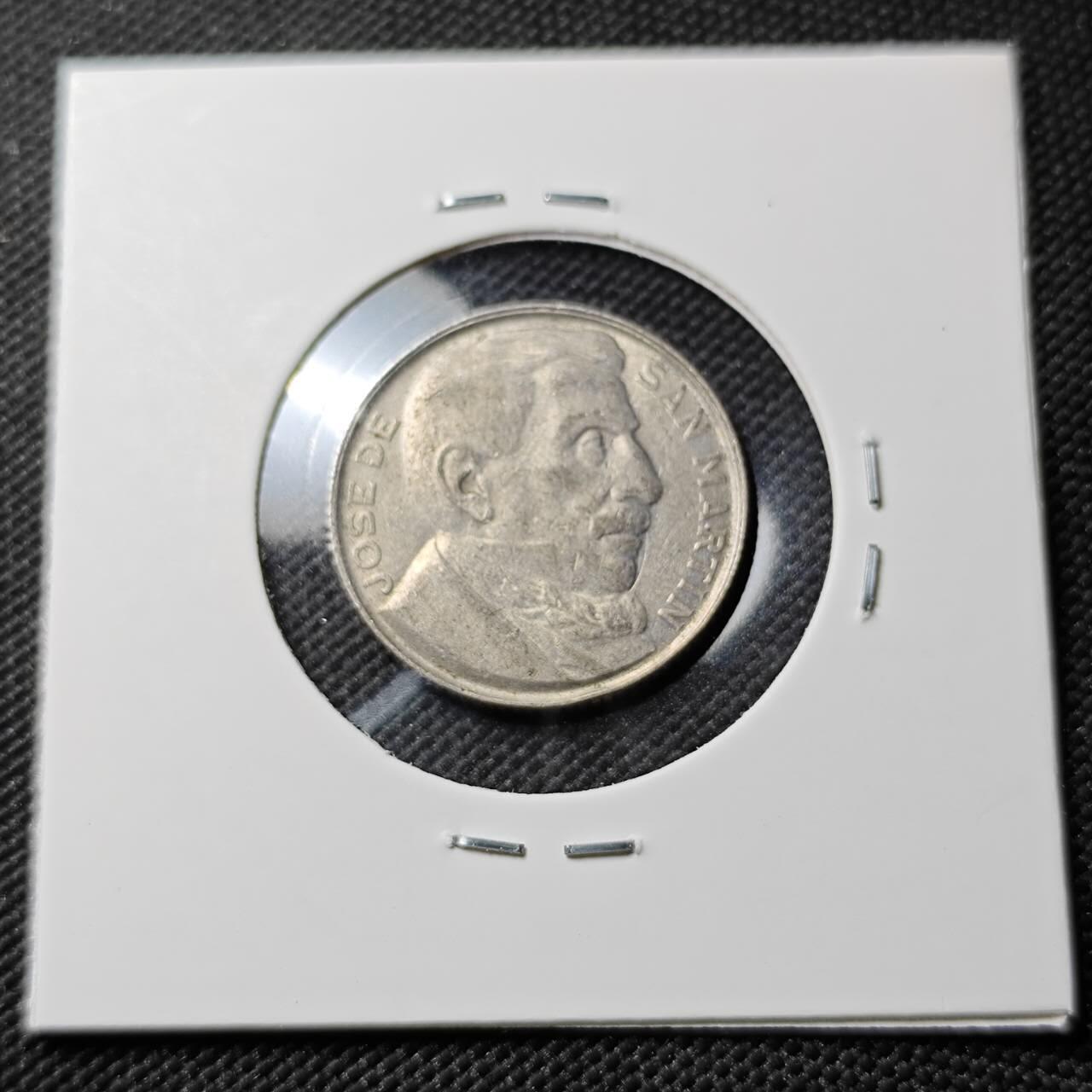 KK钱币收藏小铺  第384期  2月预留时间 周末发货  阿根廷20分纪念币