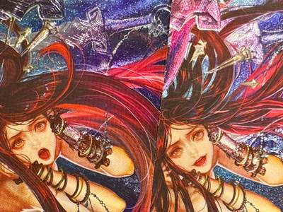 NO.20.5 好又多妹卡大赏，祝你新年旺桃花~只能从此链接进的专场！新店点关注不迷路~每周一站式配齐，方便凑单！（周5晚9点截拍，卖家送拍免费！） - 卡玩帕克 异界水浒神姬 鲍旭 1套2张 粗闪