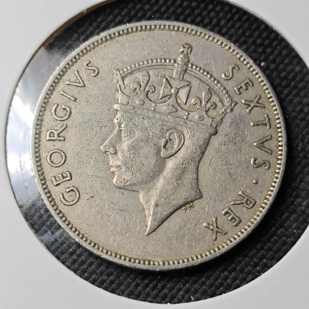 KK钱币收藏小铺  第383期  2月预留时间 周末发货  1947英属东非1先令