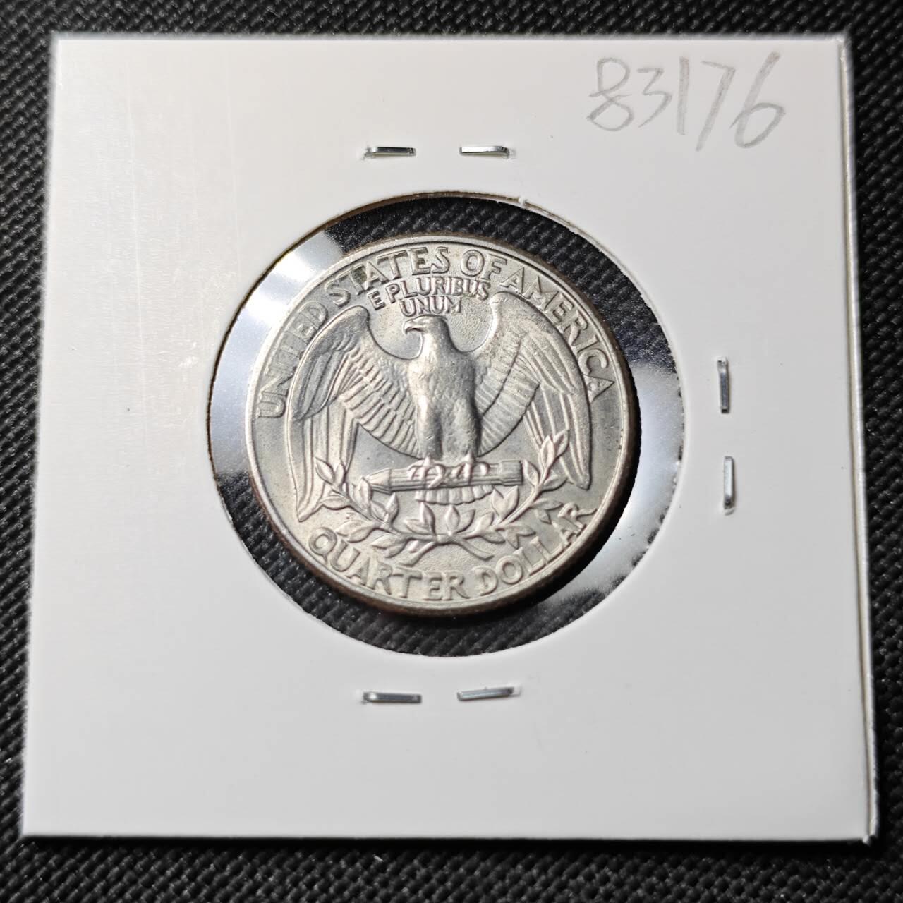 KK钱币收藏小铺  第383期  2月预留时间 周末发货  1979美国25分