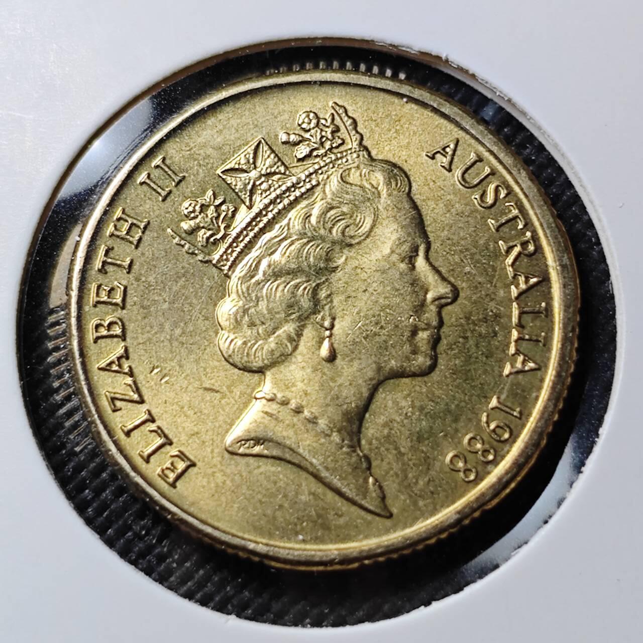 KK钱币收藏小铺  第384期  2月预留时间 周末发货  澳大利亚1元纪念币