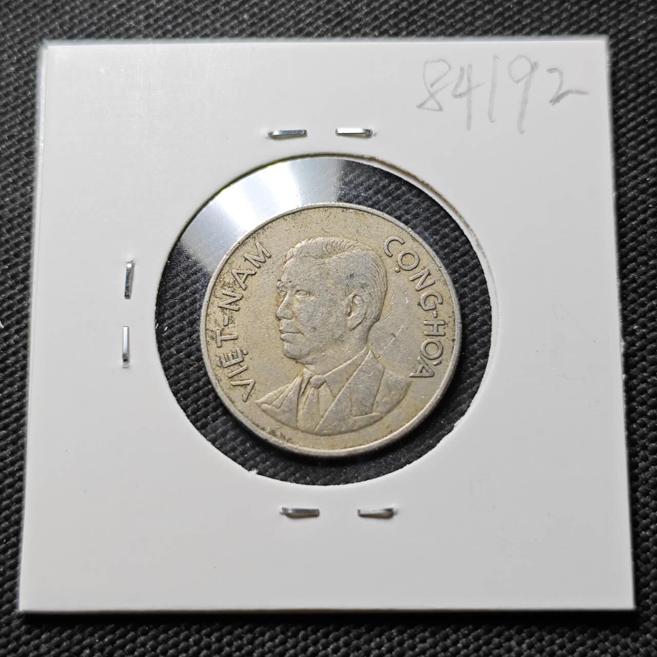 KK钱币收藏小铺  第384期  2月预留时间 周末发货  1960南越1盾