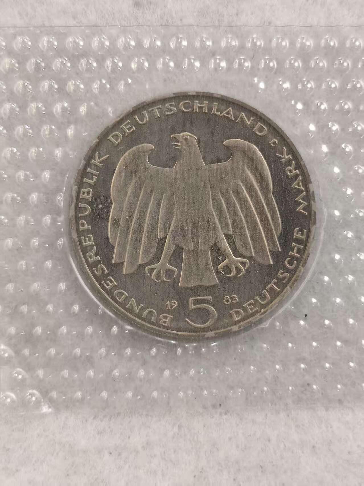 G&W世界散币，银币处理专场（第41场） 德国1983年5马克