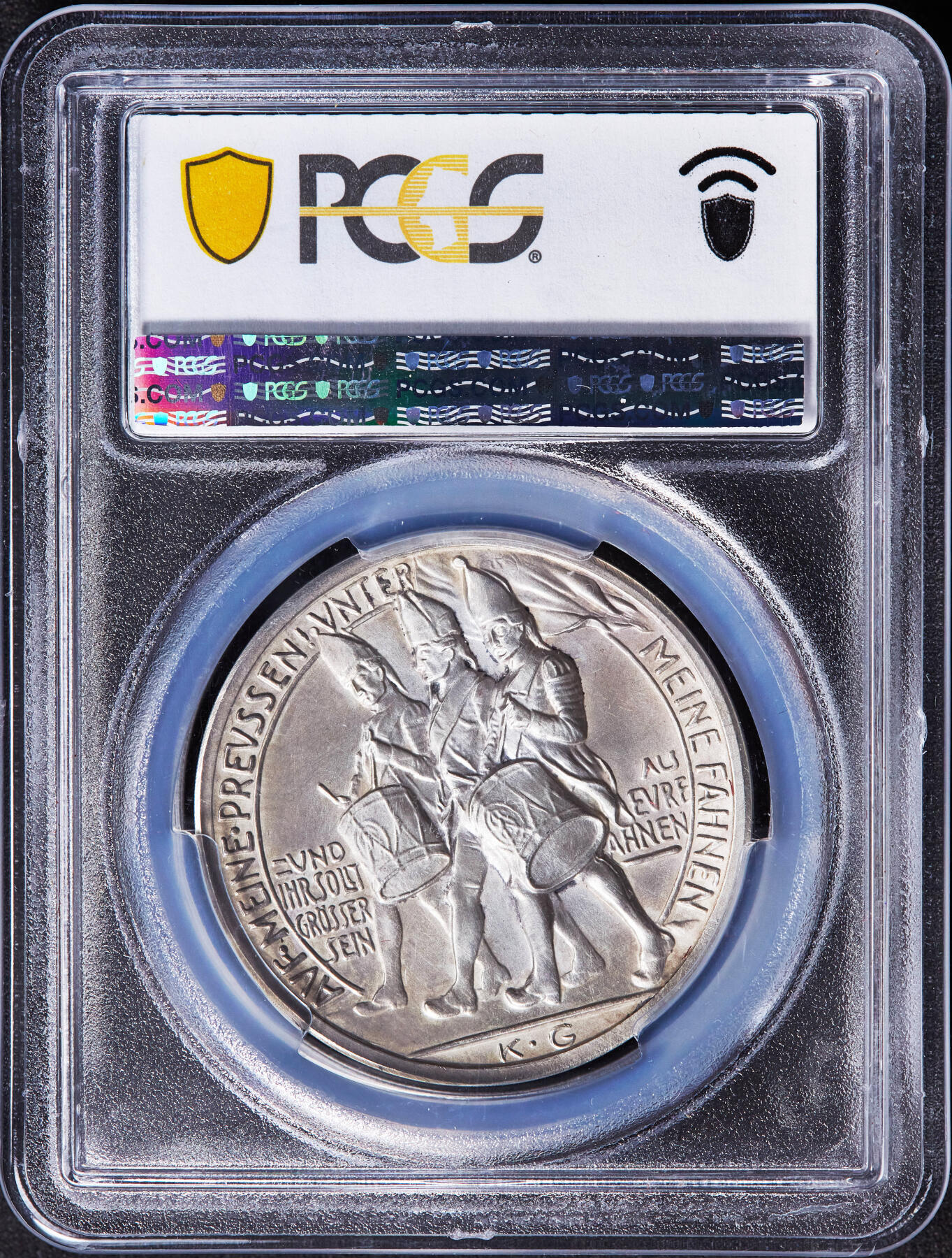 【俄甄集藏】2026年(046)01-07 星期三 晚 19:30 全场包邮 德国1912年纪念腓特烈大帝诞辰200周年银章，PCGS SP62，卡尔·哥茨作品，少见品种