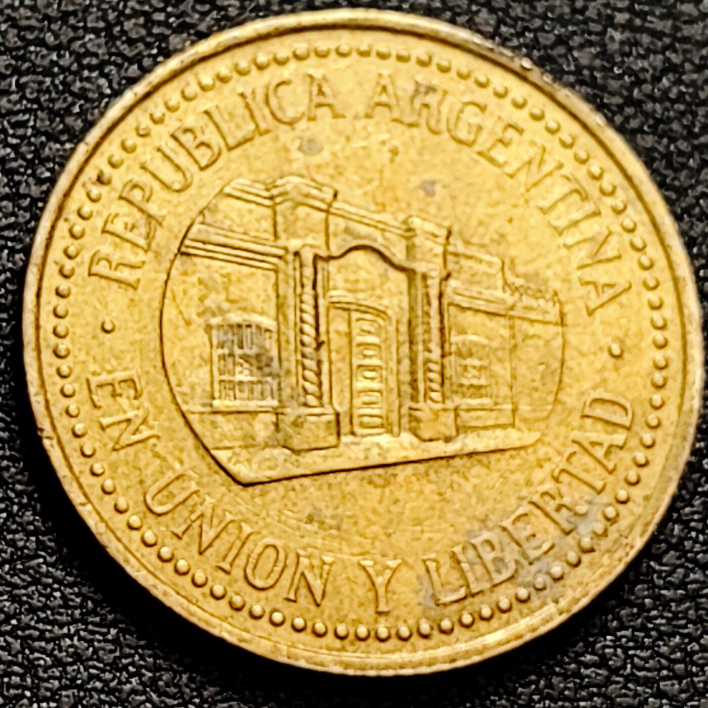 泉币菌-第160场-新年第三场 精品福利场 阿根廷50分铜币 2009年25mm