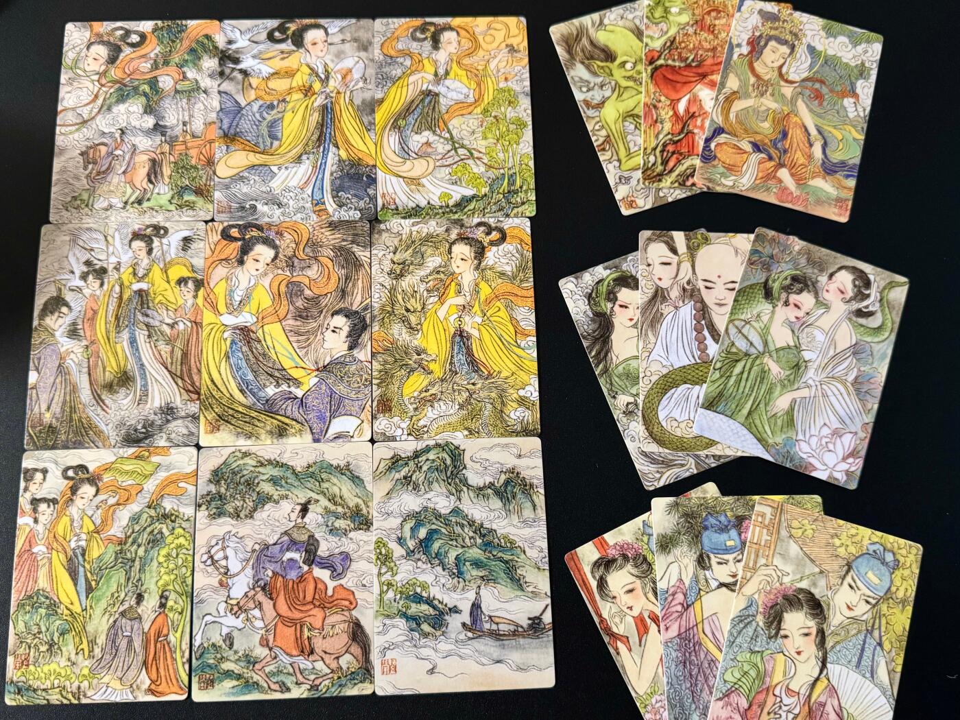 NO.20 好又多金牌大场，新年马到成功！新店点关注不迷路！每周一站式配齐，方便凑单！（周6晚8点截拍，卖家送拍0抽成！） 【套卡】董洁莹 莹彩意 洛神赋9张+赠卡3张+金瓶梅3张福利+白蛇传3张，一站配齐，普卡