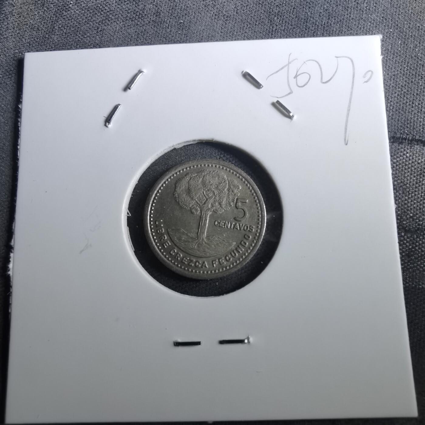 沼泽如烟--第950场 危地马拉1981年五分