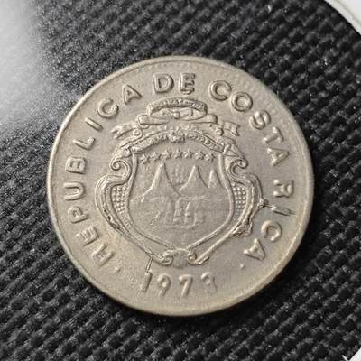 KK钱币收藏小铺  第385期  2月预留时间 周末发货 -  1973哥斯达黎加5分