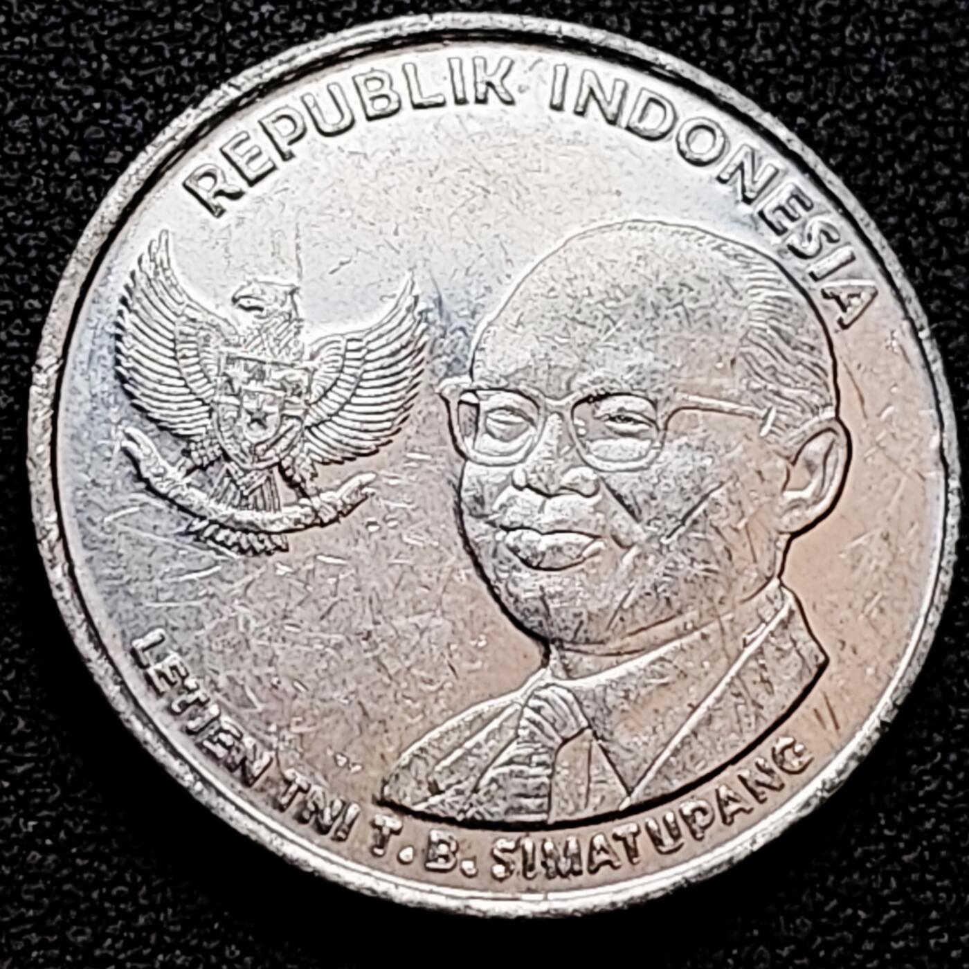泉币菌-第160场-新年第三场 精品福利场  印度尼西亚500卢比 人像铝币27mm 