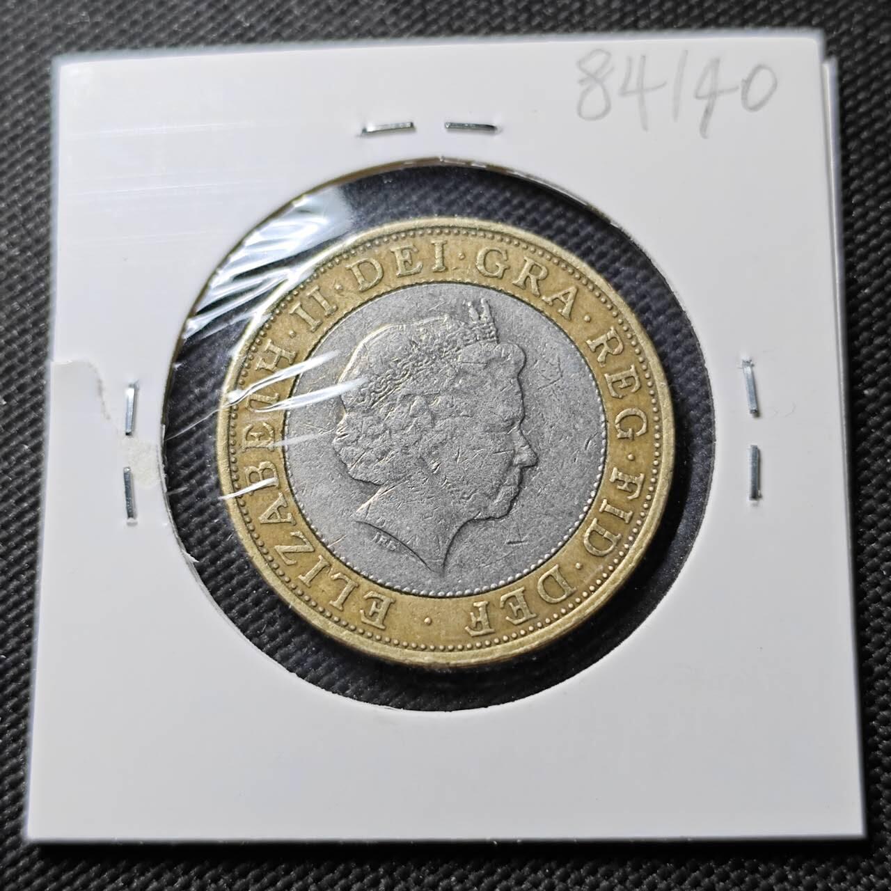 KK钱币收藏小铺  第384期  2月预留时间 周末发货  英国2镑