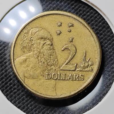 KK钱币收藏小铺  第384期  2月预留时间 周末发货 -  澳大利亚2元