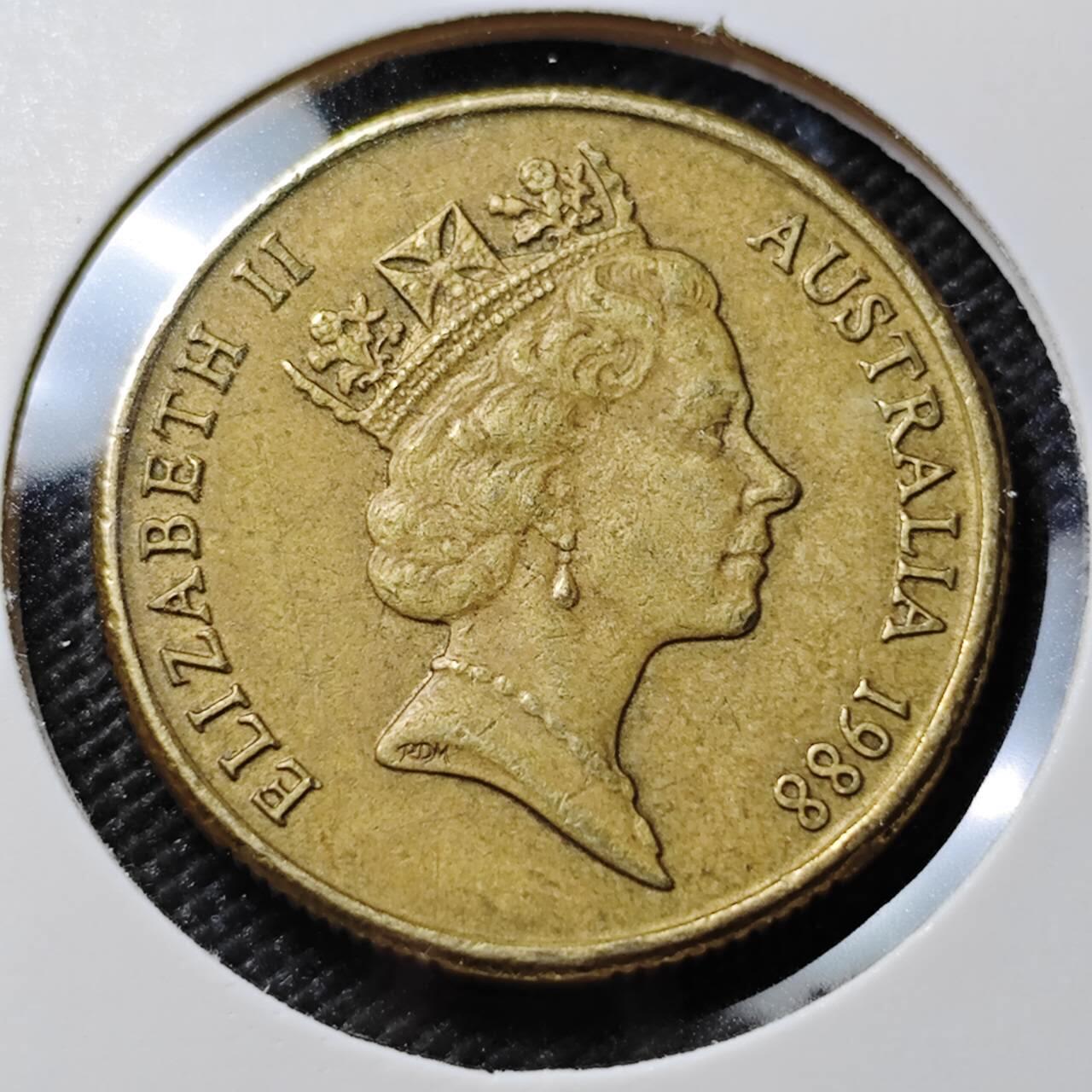 KK钱币收藏小铺  第385期  2月预留时间 周末发货  澳大利亚1元纪念币