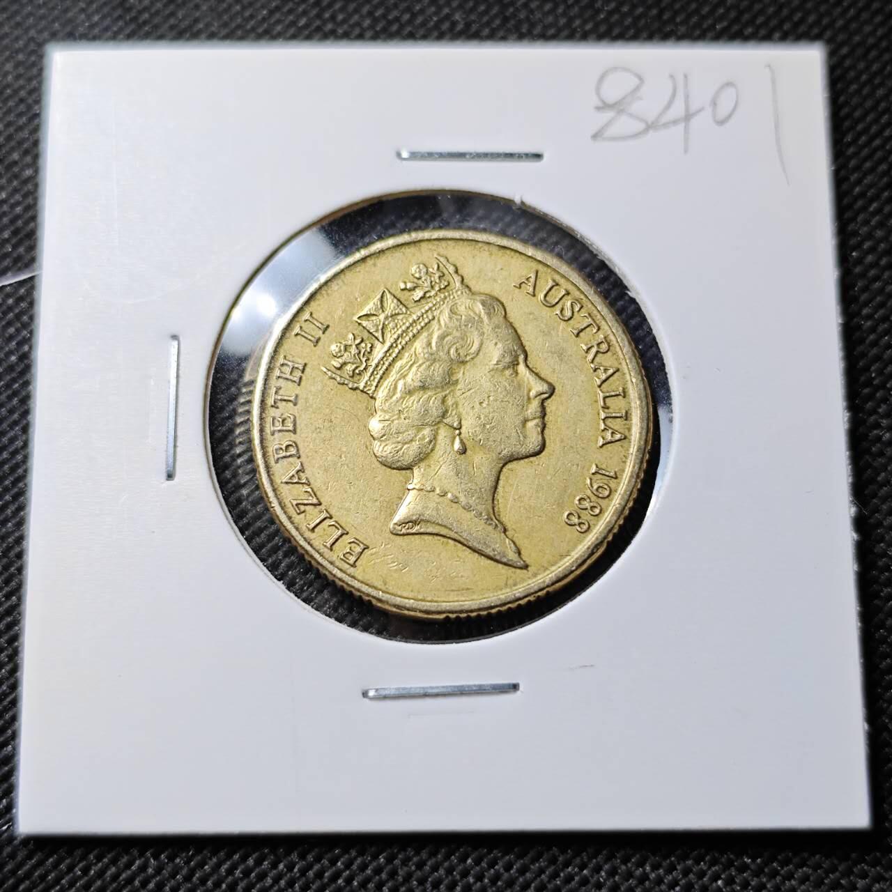 KK钱币收藏小铺  第384期  2月预留时间 周末发货  澳大利亚1元纪念币