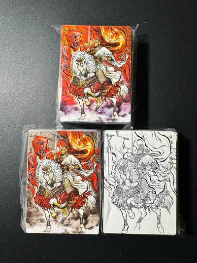 NO.20 好又多金牌大场，新年马到成功！新店点关注不迷路！每周一站式配齐，方便凑单！（周6晚8点截拍，卖家送拍0抽成！） - 【套卡】卡德曼 张建东水浒 第二弹 精雕原色+墨色+线稿（51*3=153张)