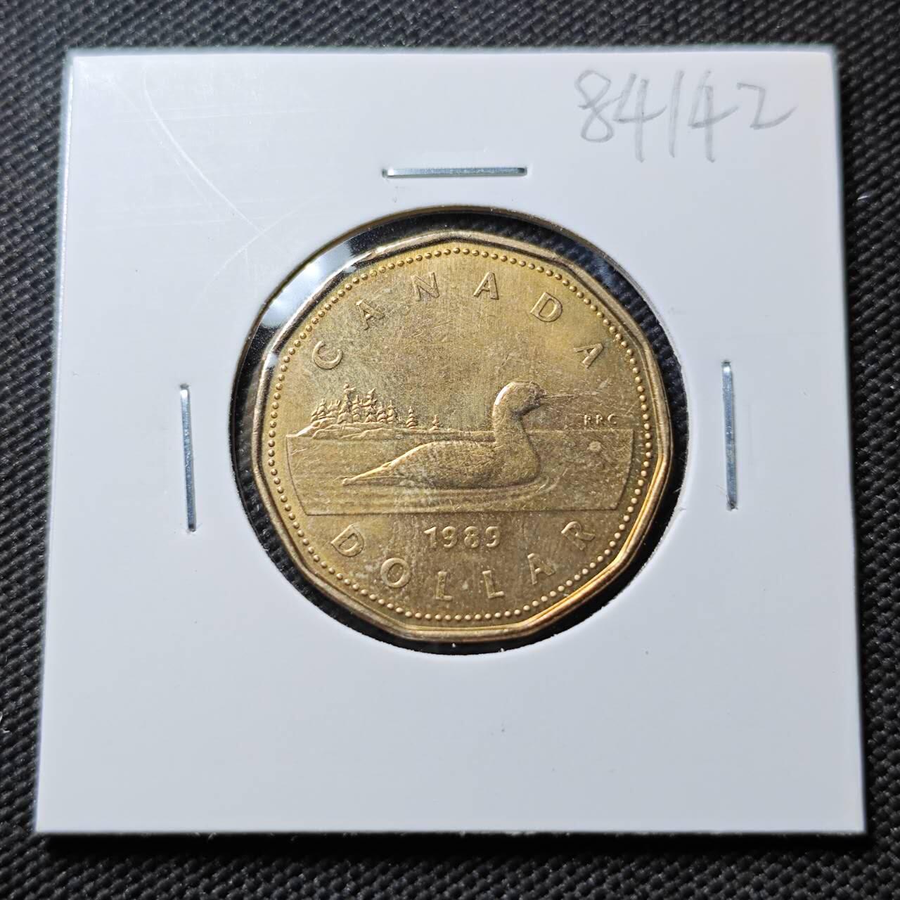 KK钱币收藏小铺  第384期  2月预留时间 周末发货  加拿大一元好品