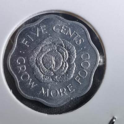 沼泽如烟--第950场 - 塞舌尔1972年五分