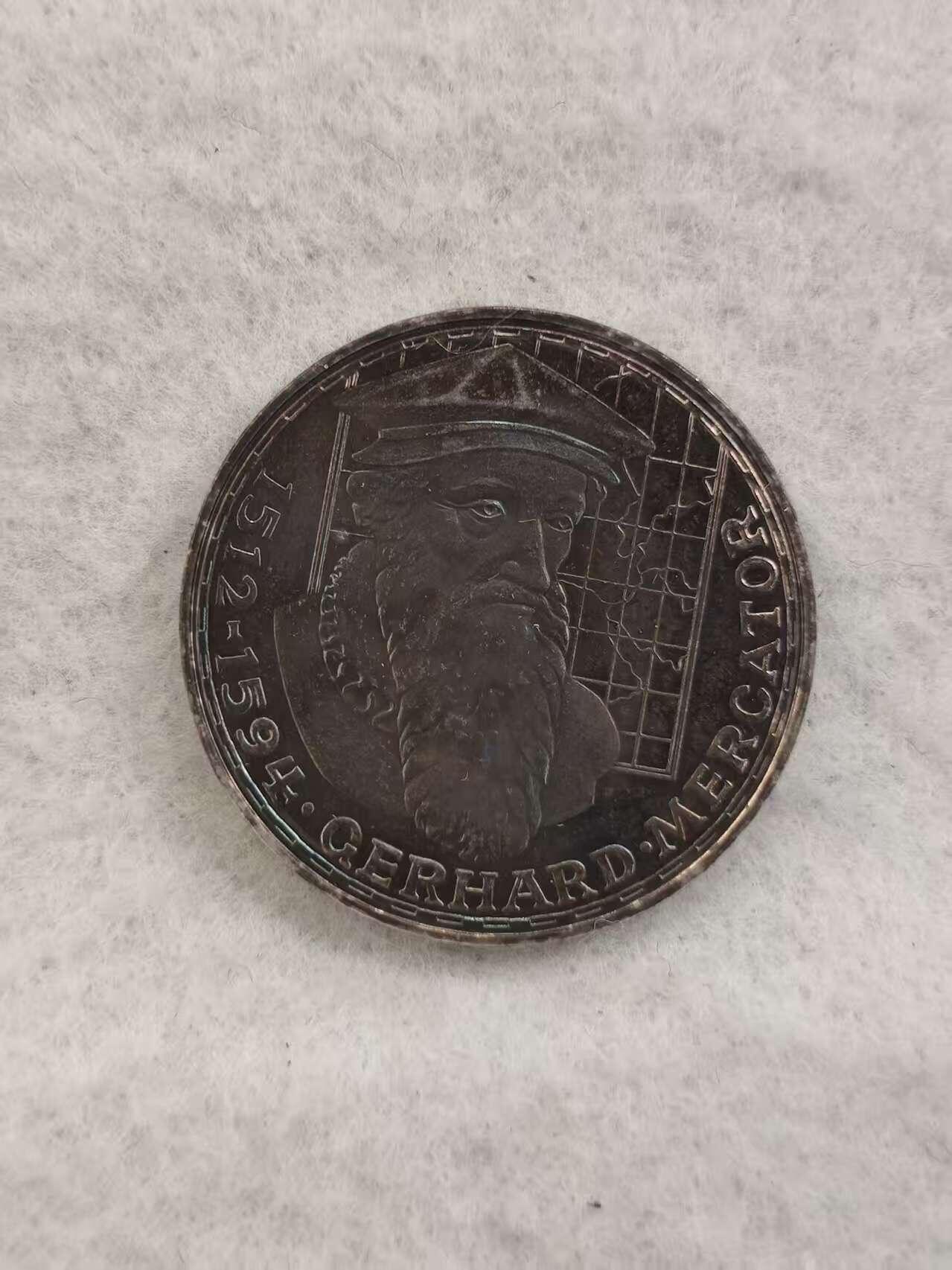 G&W世界散币，银币处理专场（第41场） 德国1969年5马克  银币