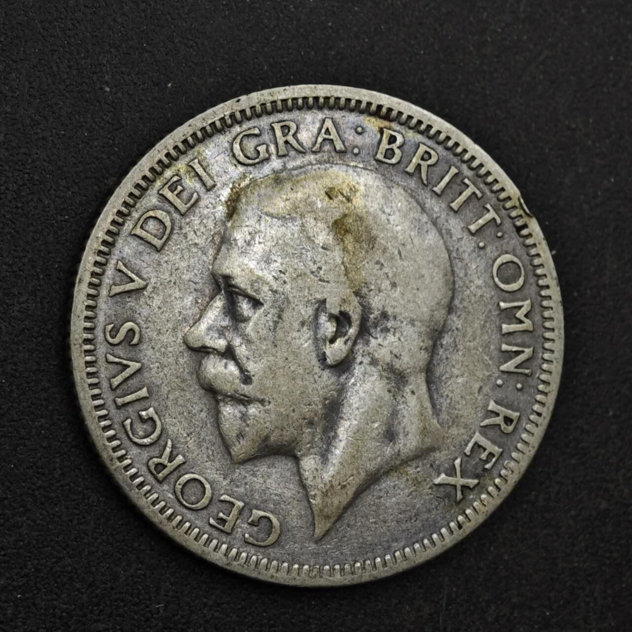 【淘币小摊】限时拍第八百三十九拍  散币银币场  满百包邮可预留两周  周一统一发货  英国1928年乔治五世一先令银币参考银价47