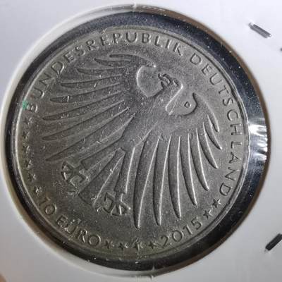 沼泽如烟--第950场 - 德国2015年10欧元纪念币