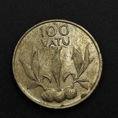 【淘币小摊】限时拍第八百三十九拍  散币银币场  满百包邮可预留两周  周一统一发货  - 瓦努阿图1995年100瓦图