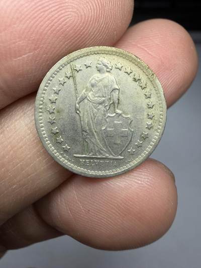 2026年集古藏今外币拍卖第一期-第1场—（总第298拍），可以寄存60天，满160元包邮。 - 1970年瑞士1/2法郎