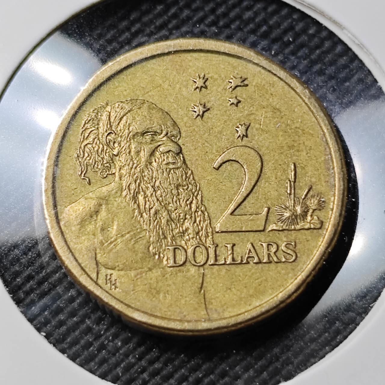 KK钱币收藏小铺  第383期  2月预留时间 周末发货  澳大利亚2元