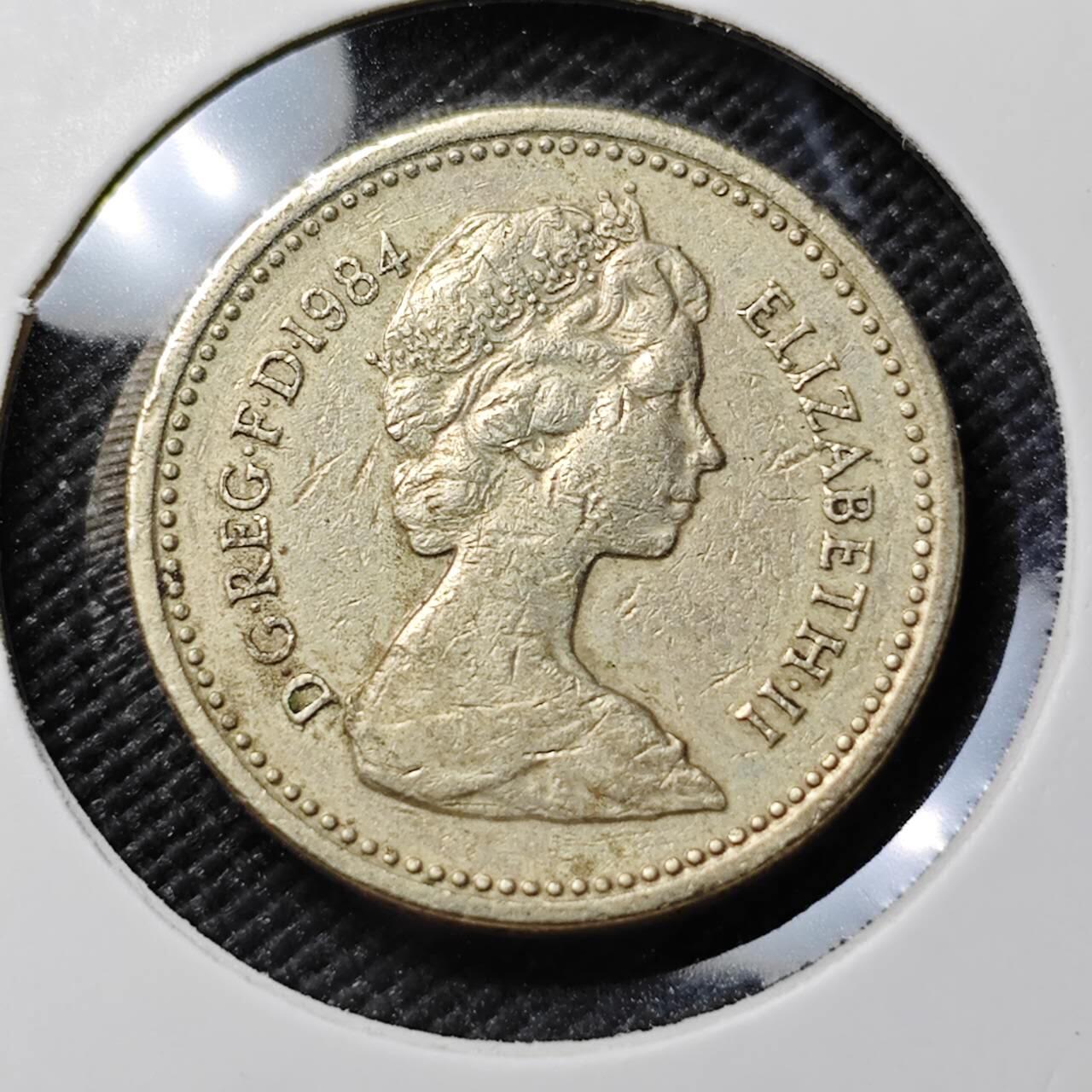 KK钱币收藏小铺  第384期  2月预留时间 周末发货  英国1镑