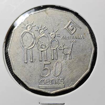 KK钱币收藏小铺  第384期  2月预留时间 周末发货 -  澳大利亚50分纪念币