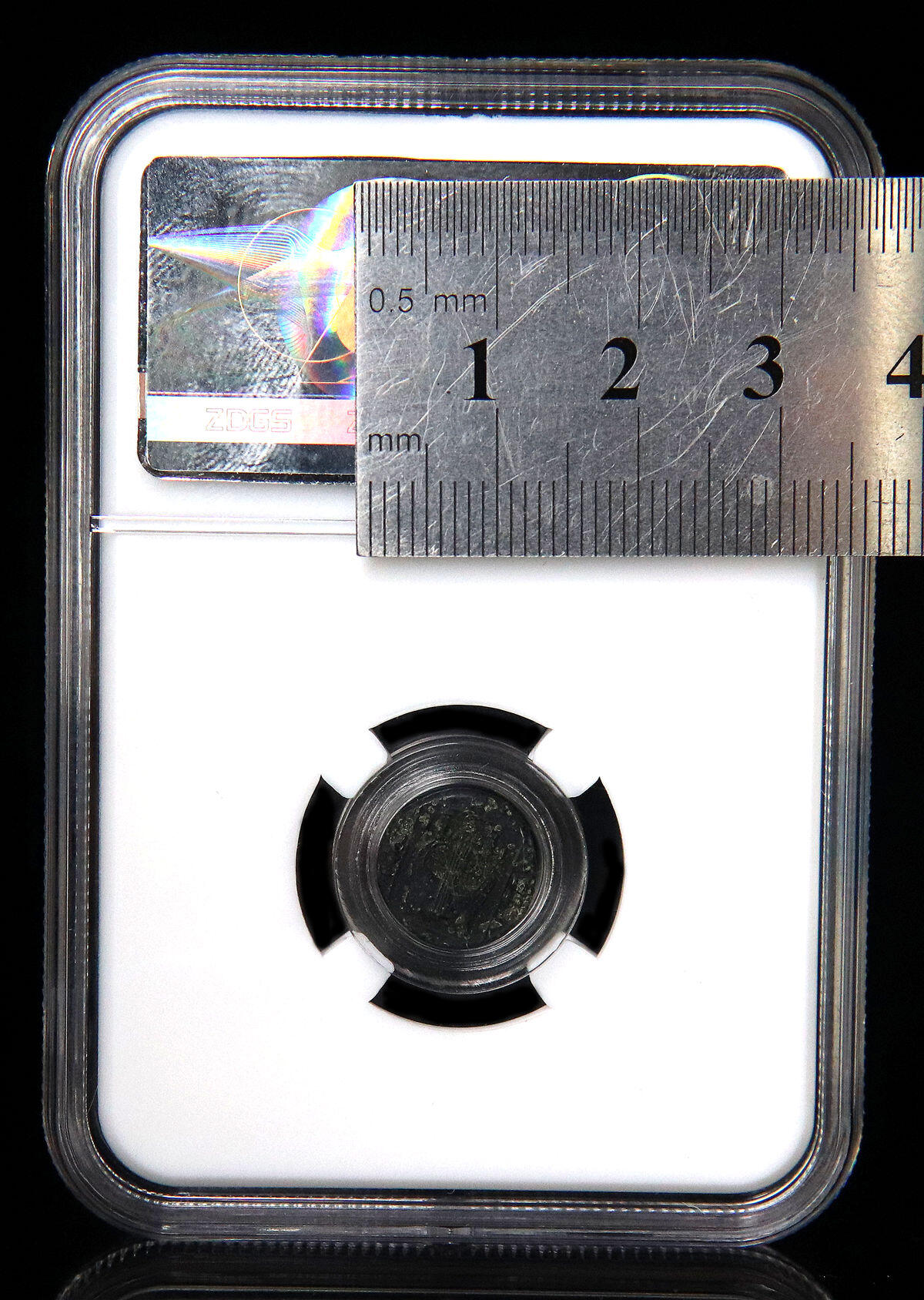 精美古希腊太阳神阿波罗和里拉琴铜币b15-37