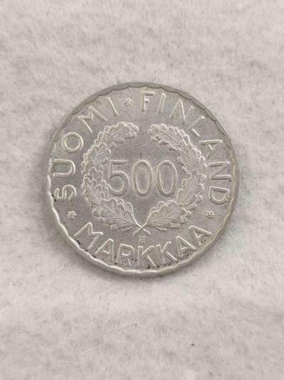 G&W世界散币，银币处理专场（第41场） - 芬兰1952年500马克  银币