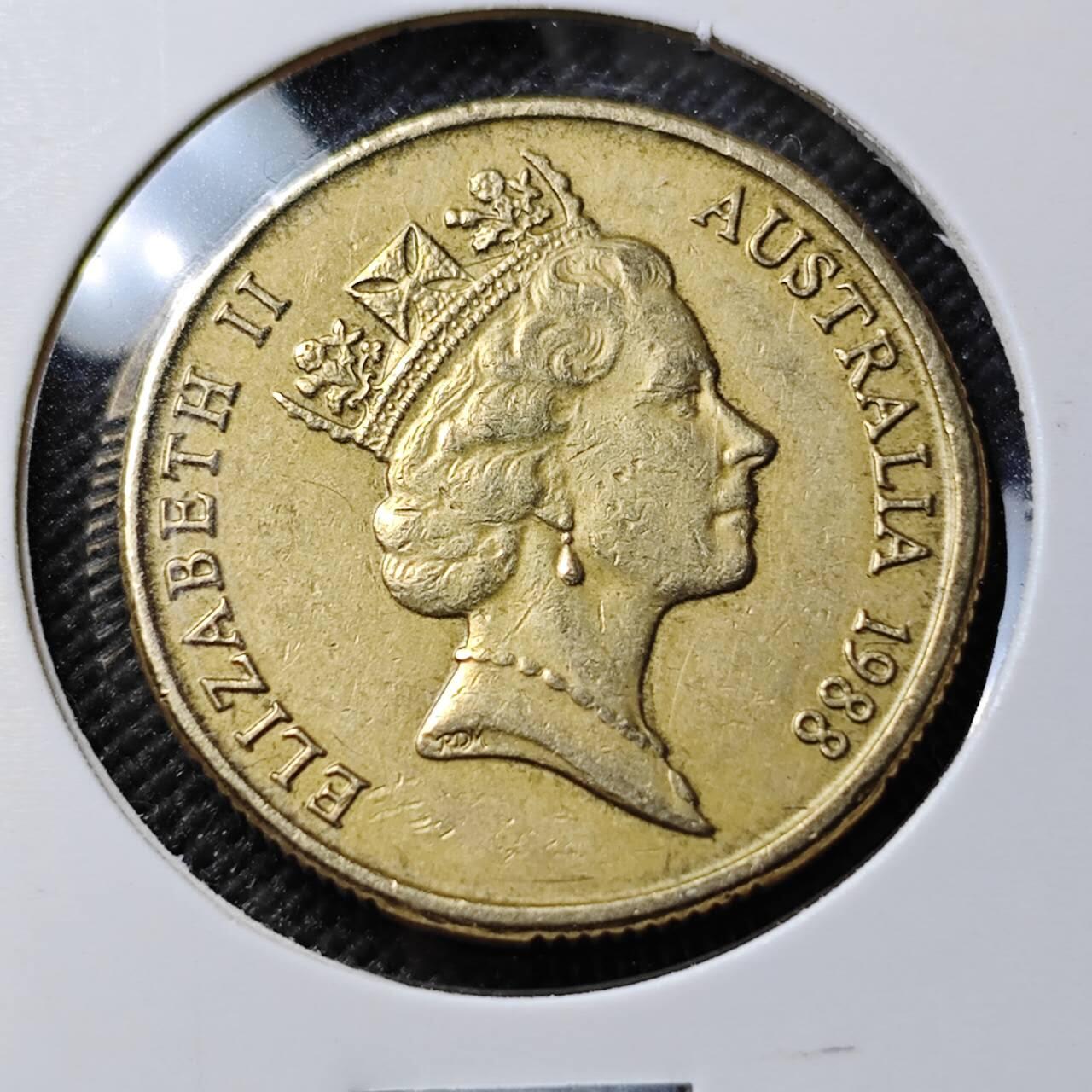 KK钱币收藏小铺  第384期  2月预留时间 周末发货  澳大利亚1元纪念币