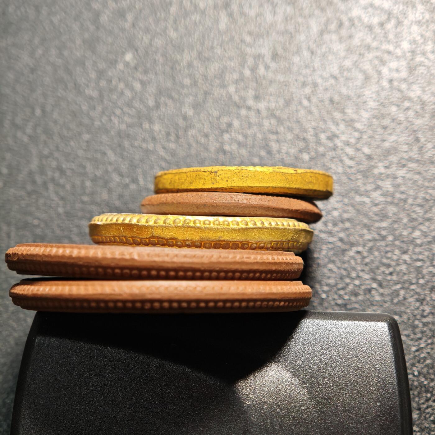 【德藏】世界币章拍卖第160期 德国 德紧 陶瓷币章 5枚一组