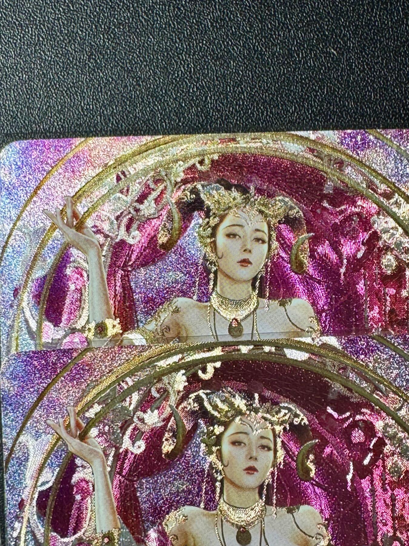 NO.20.5 好又多妹卡大赏，祝你新年旺桃花~只能从此链接进的专场！新店点关注不迷路~每周一站式配齐，方便凑单！（周5晚9点截拍，卖家送拍免费！） 燎原 巴丁 生肖 未羊粗闪2张，迪丽热巴同款，非常不错！