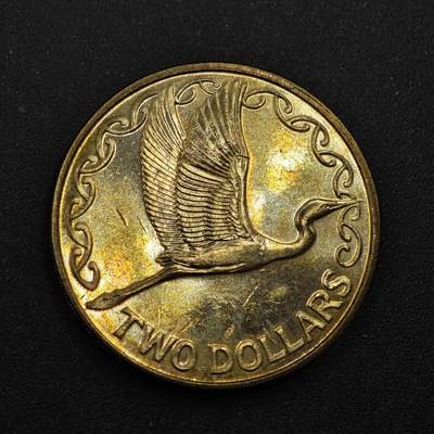 【淘币小摊】限时拍第八百三十九拍  散币银币场  满百包邮可预留两周  周一统一发货  - 新西兰1998年2元