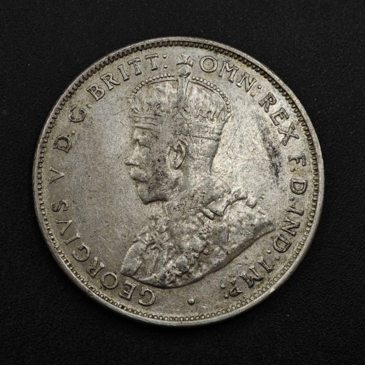 【淘币小摊】限时拍第八百三十九拍  散币银币场  满百包邮可预留两周  周一统一发货  澳大利亚1936年乔治五世弗洛林银币参考银价175