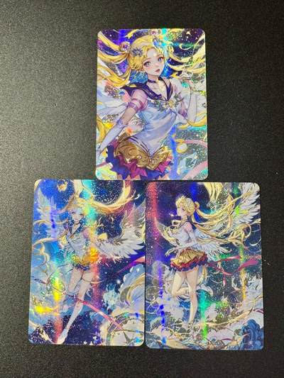 NO.20 好又多金牌大场，新年马到成功！新店点关注不迷路！每周一站式配齐，方便凑单！（周6晚8点截拍，卖家送拍0抽成！） - 墨卡文创 美少女战士 1小套3张 纱布闪