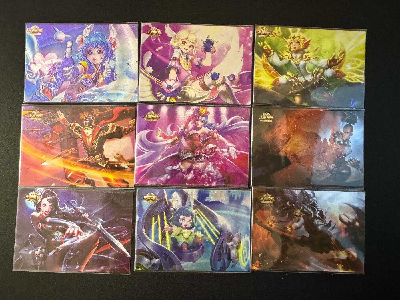 NO.20 好又多金牌大场，新年马到成功！新店点关注不迷路！每周一站式配齐，方便凑单！（周6晚8点截拍，卖家送拍0抽成！） 王者荣耀系列卡牌 经典皮肤第四辑 一套9张 粗闪