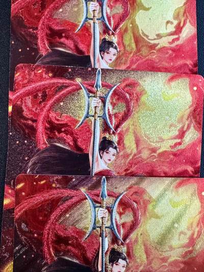 NO.20.5 好又多妹卡大赏，祝你新年旺桃花~只能从此链接进的专场！新店点关注不迷路~每周一站式配齐，方便凑单！（周5晚9点截拍，卖家送拍免费！） - 奇点 吕玲绮 三渐变 粗闪