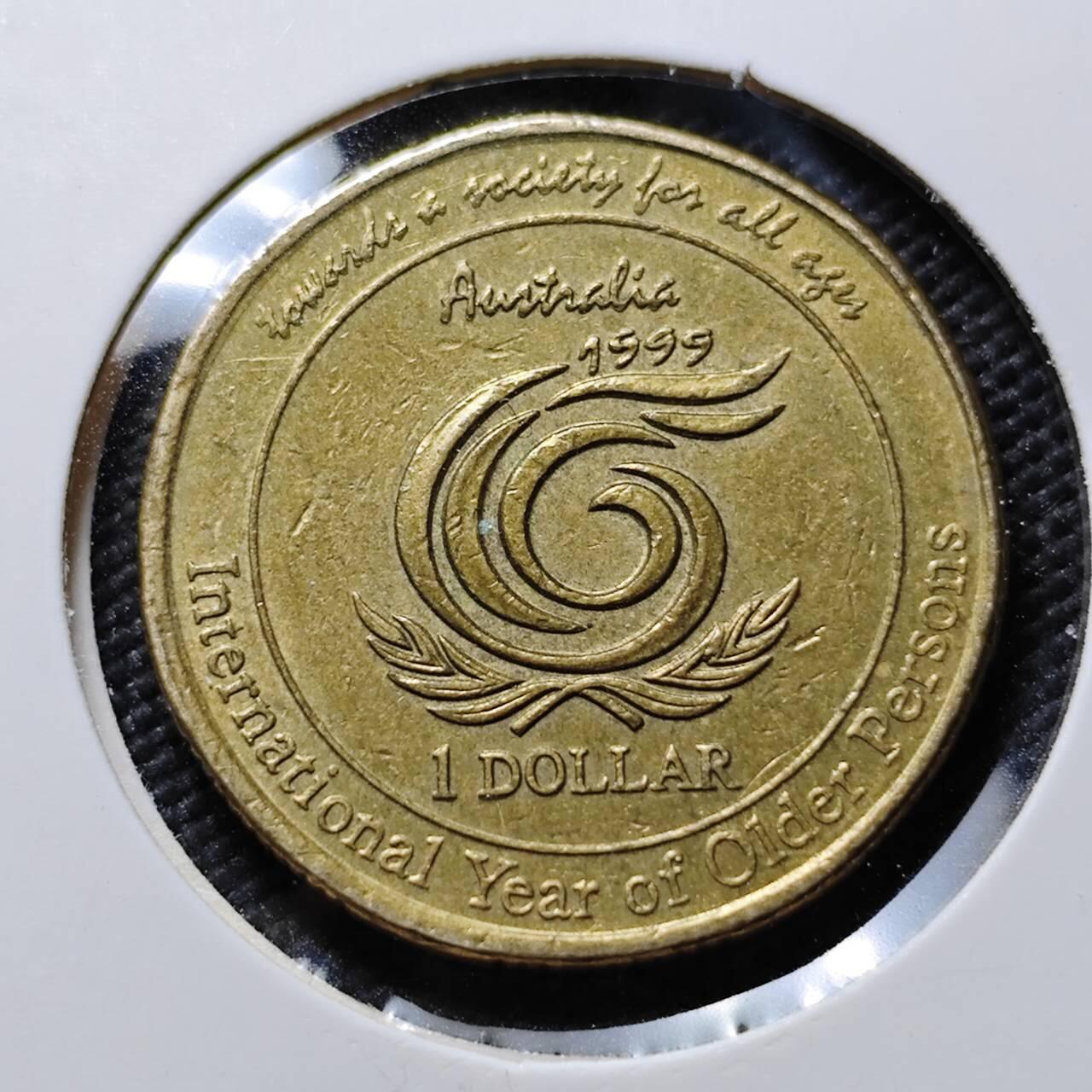KK钱币收藏小铺  第384期  2月预留时间 周末发货  澳大利亚1元纪念币