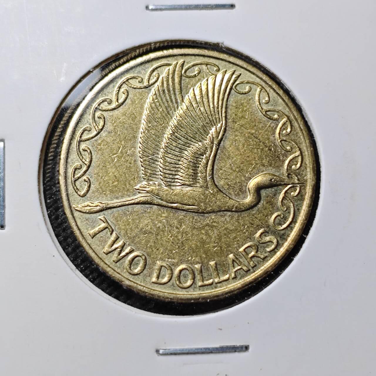 KK钱币收藏小铺  第384期  2月预留时间 周末发货  新西兰2元