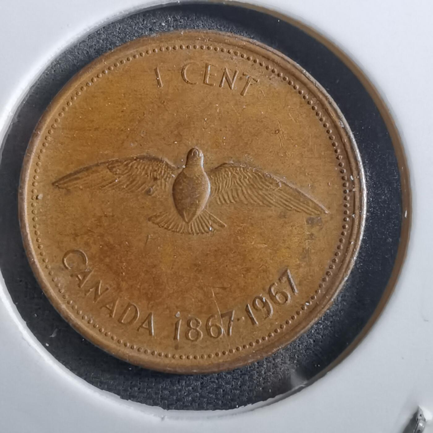 沼泽如烟--第950场 加拿大1967年一分