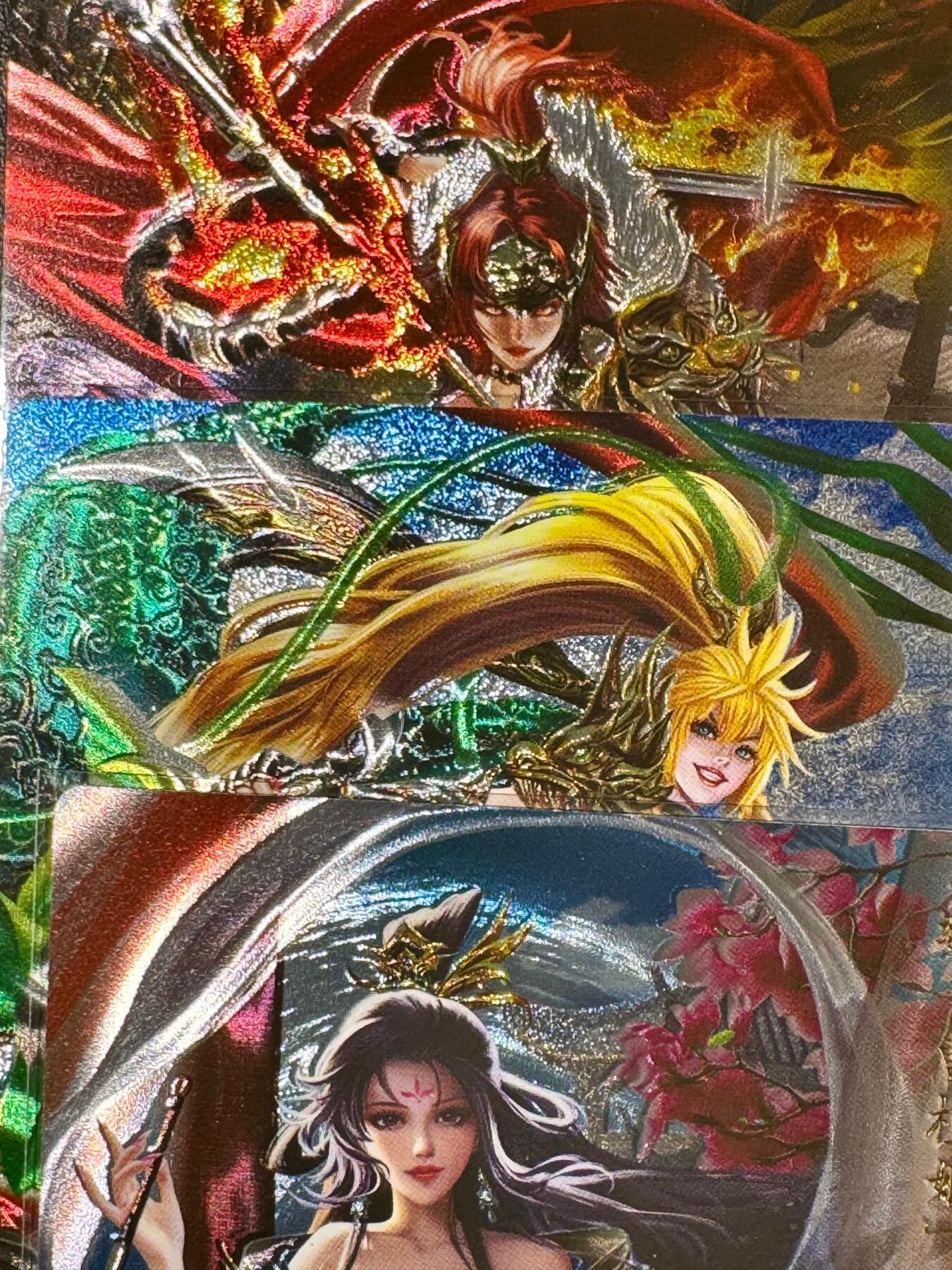 NO.20.5 好又多妹卡大赏，祝你新年旺桃花~只能从此链接进的专场！新店点关注不迷路~每周一站式配齐，方便凑单！（周5晚9点截拍，卖家送拍免费！） 卡玩帕克 三国姬 关平 曹植 孙策 镭光3张