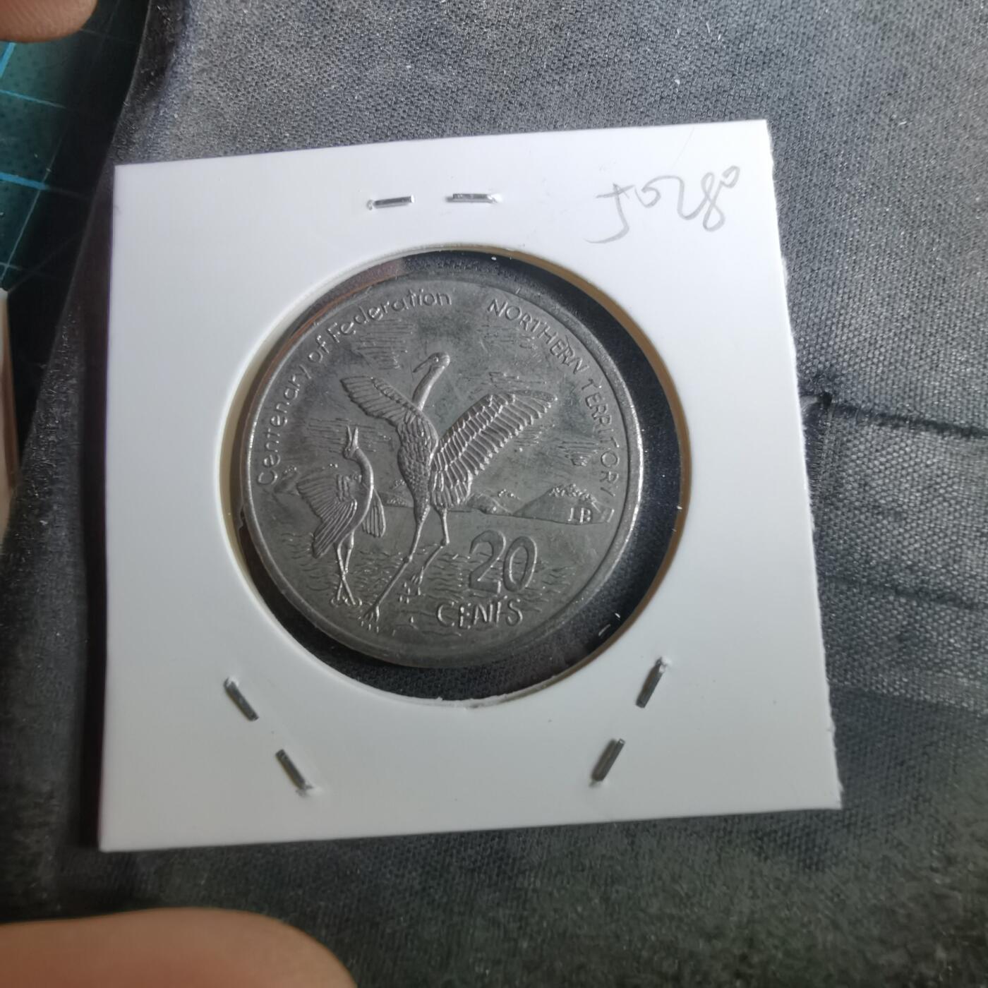 沼泽如烟--第950场 澳大利亚2001年20分纪念币