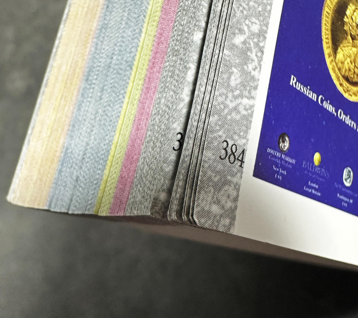 【俄甄集藏】2026年(046)01-07 星期三 晚 19:30 全场包邮 俄罗斯2024年版-沙俄980-1917年俄文版铜版纸高清彩色硬币目录集，总页数384页，涵盖沙俄流通金银铜币、纪念币及殖民地钱币