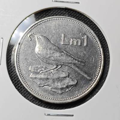 KK钱币收藏小铺  第383期  2月预留时间 周末发货 -  马耳他1元 