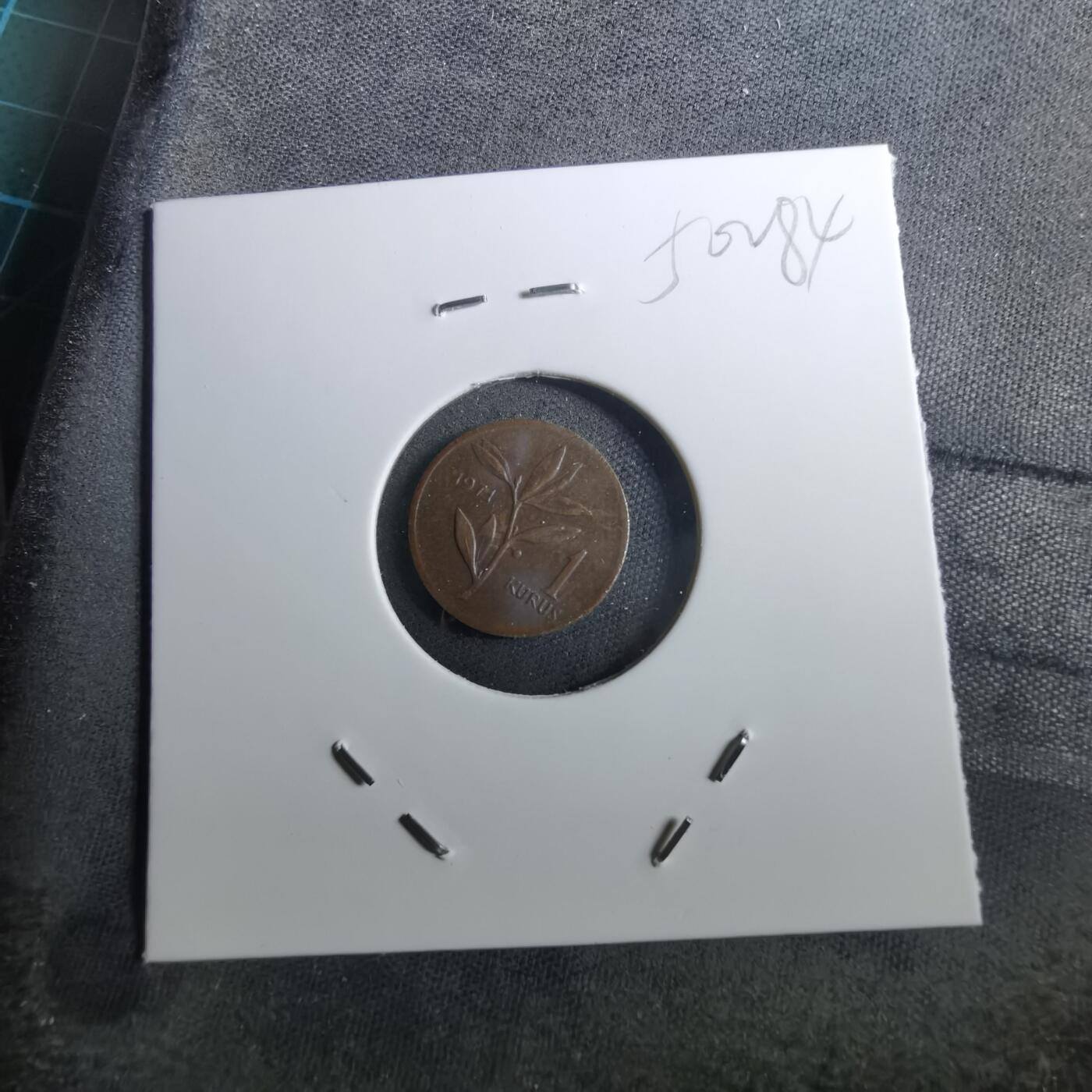 沼泽如烟--第950场 土耳其1971年1库鲁