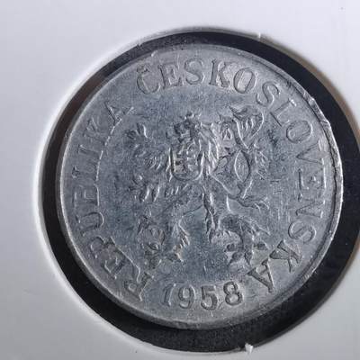 沼泽如烟--第950场 - 捷克斯洛伐克1958年10赫勒