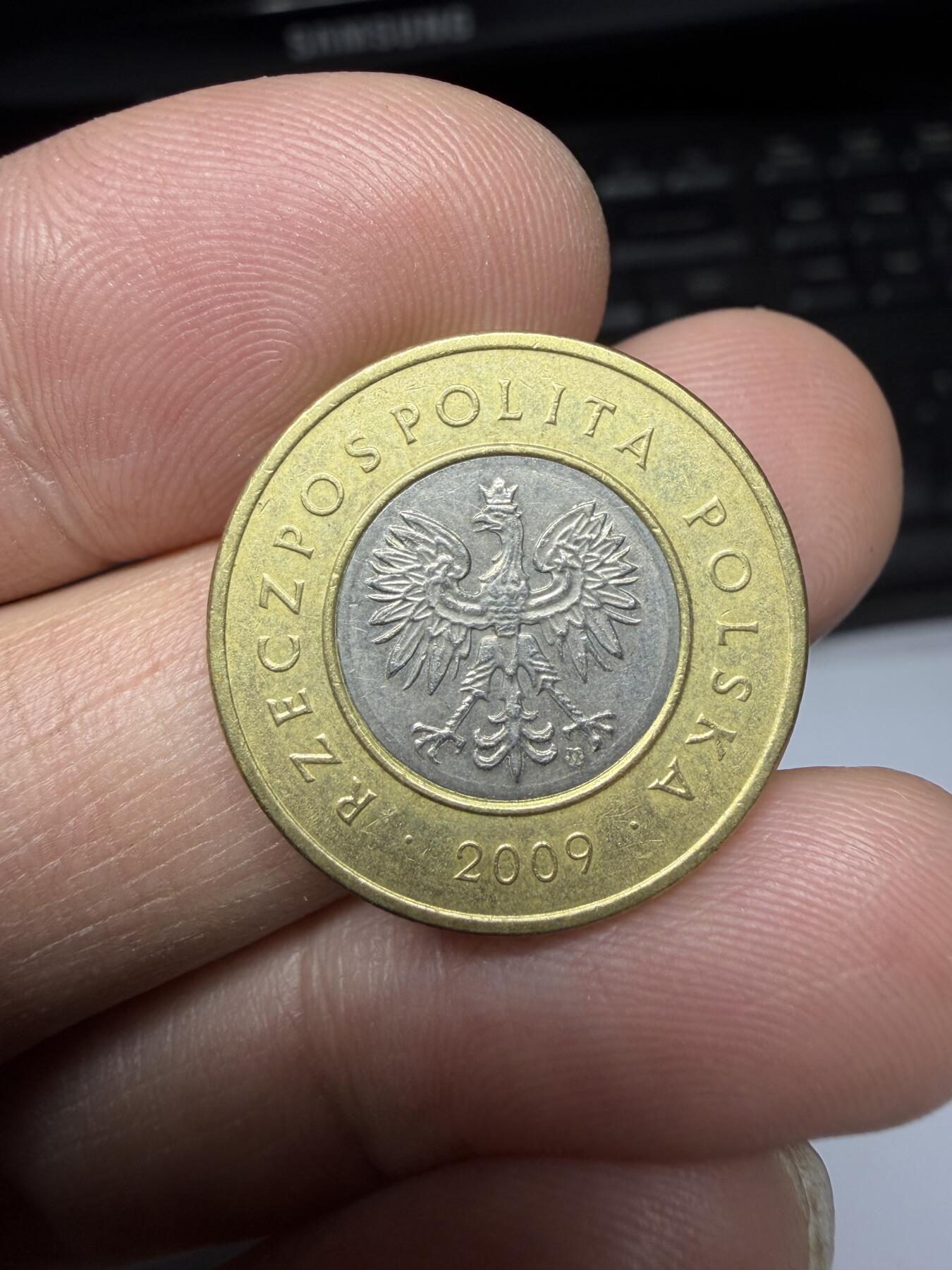 2026年集古藏今外币拍卖第一期-第1场—（总第298拍），可以寄存60天，满160元包邮。 2009年波兰2兹罗提