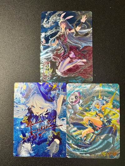 NO.20 好又多金牌大场，新年马到成功！新店点关注不迷路！每周一站式配齐，方便凑单！（周6晚8点截拍，卖家送拍0抽成！） - 白花恋诗 原神+斗罗大陆 小舞 3张 粗闪+光刻